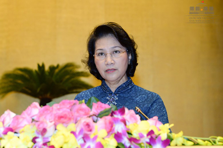 Chủ tịch Quốc hội khoá XIII Nguyễn Thị Kim Ngân.